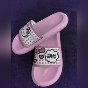 Hello Kitty Pink Polka Dot Kids Sandals